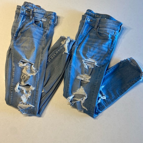 American Eagle Outfitters Denim - American Eagle Denim Set of Two Ripped
